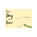 One Day at a Time Postcard