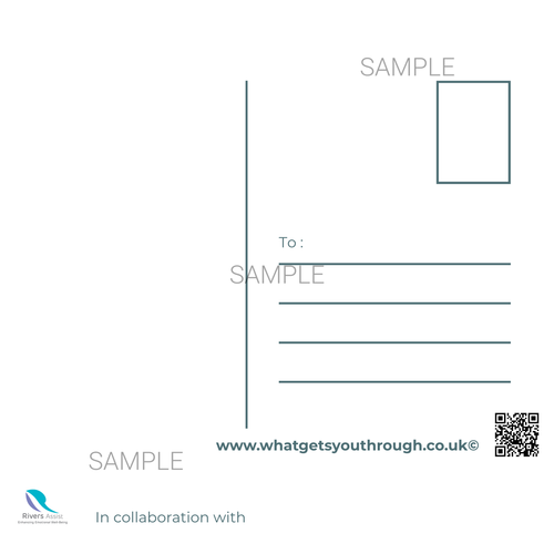 A Positive Mindset Creates a Positive Life Postcard