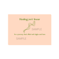 Healing Isn't Linear Postcard