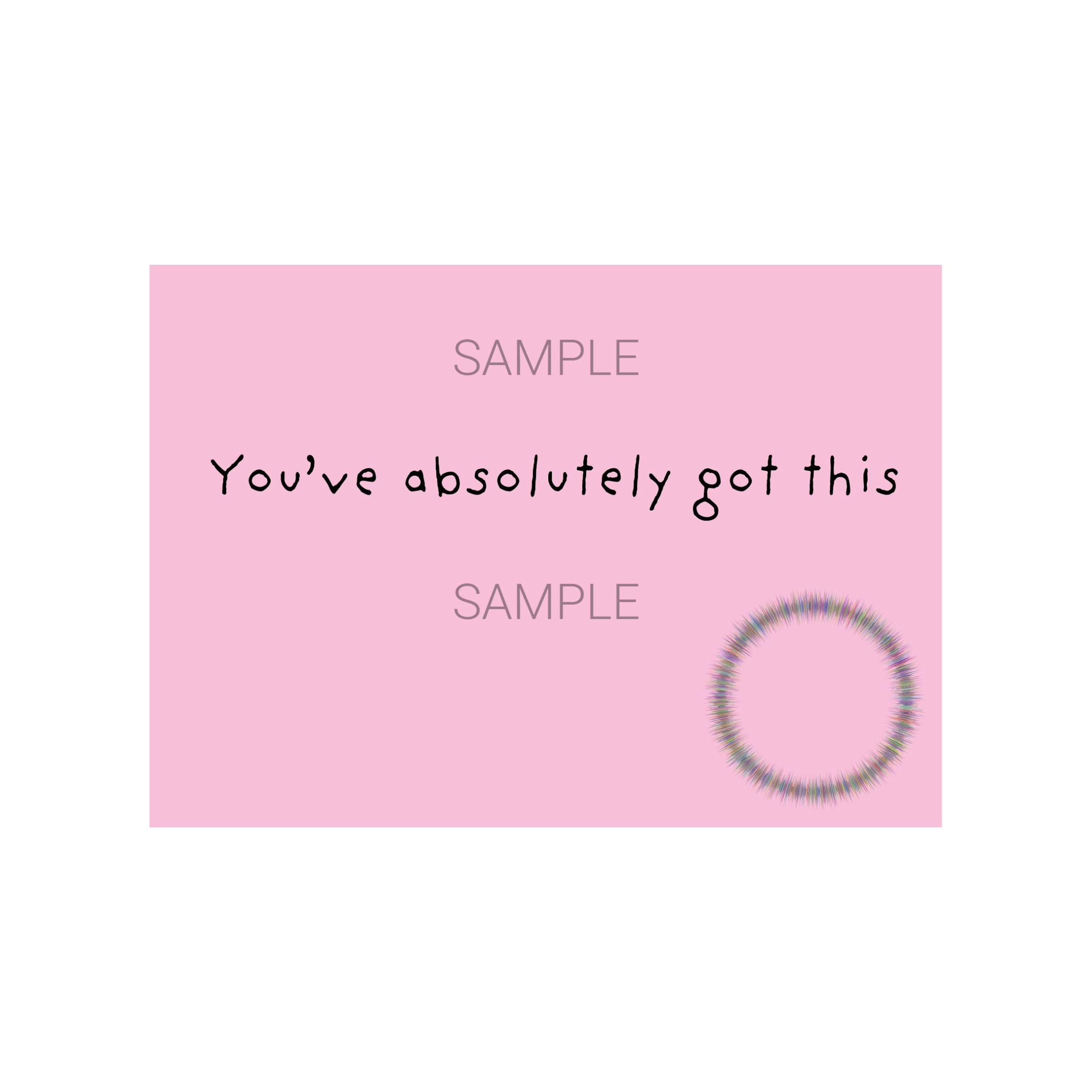 You've Absolutely Got This Postcard