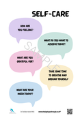 Self Care A4 Poster