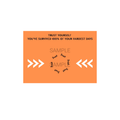 Trust Yourself You've Survived 100% of Your Hardest Days Postcard