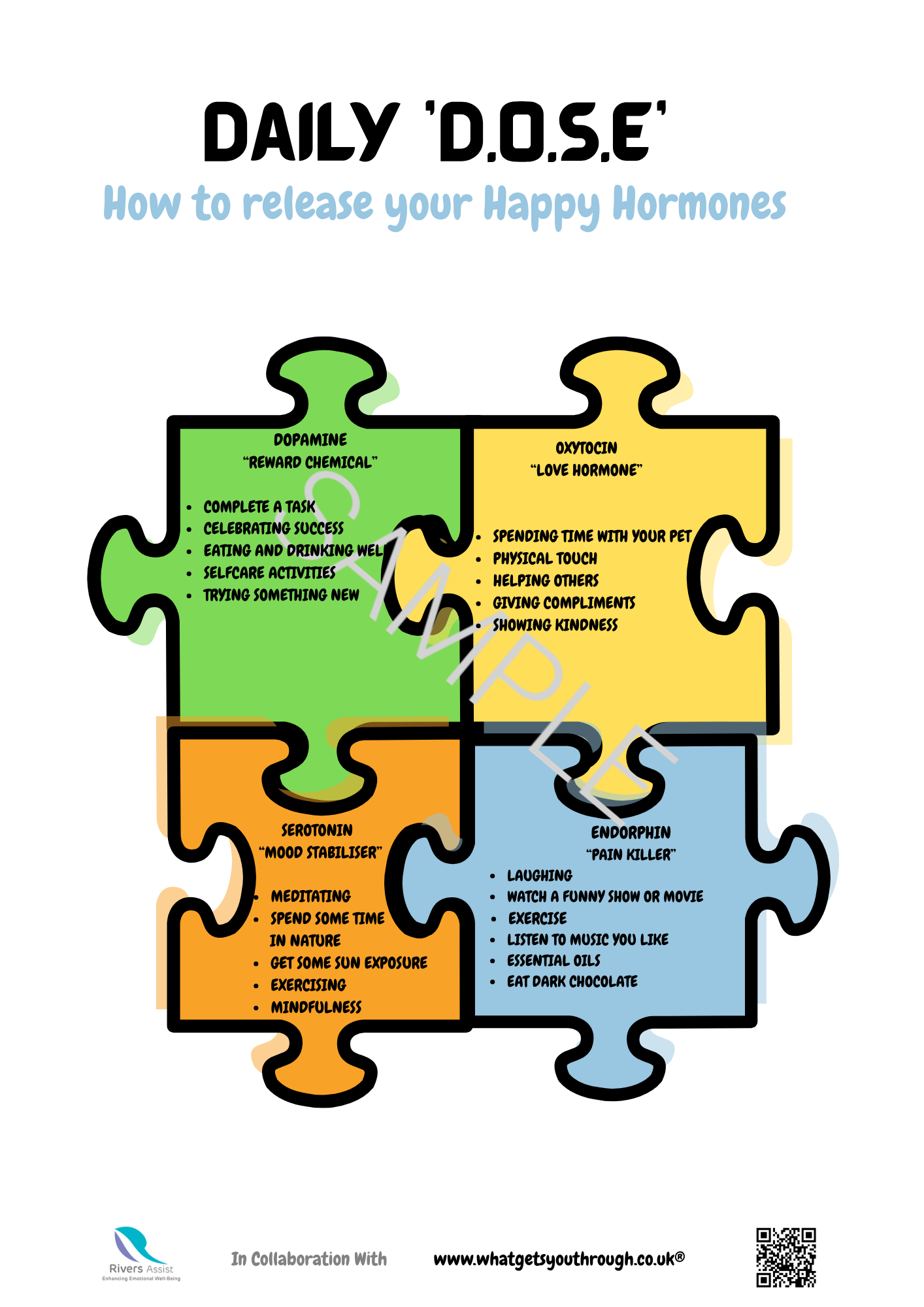 Daily D.O.S.E A4 poster