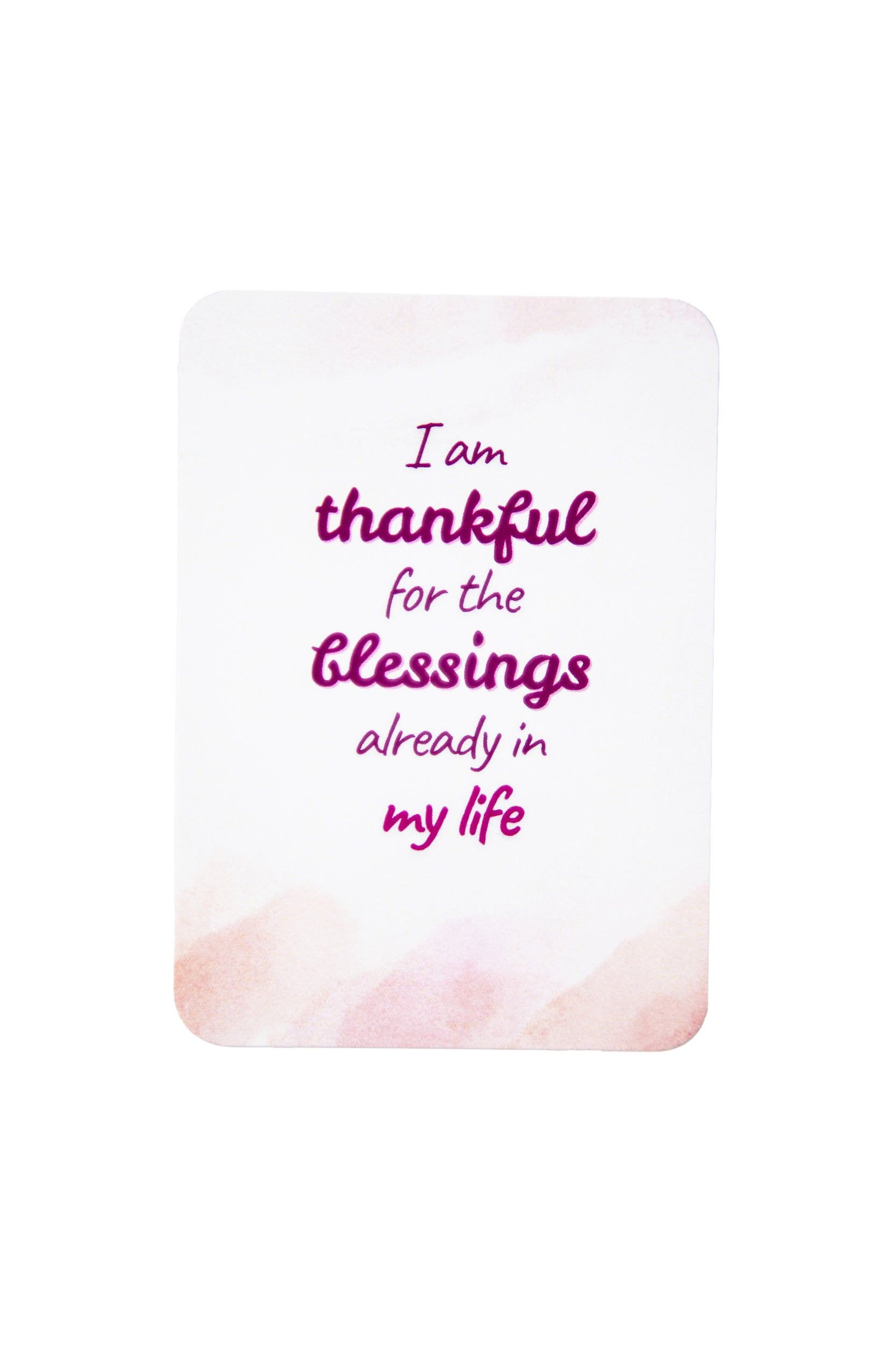 Positive Affirmation Cards (50 Cards in a Pack)