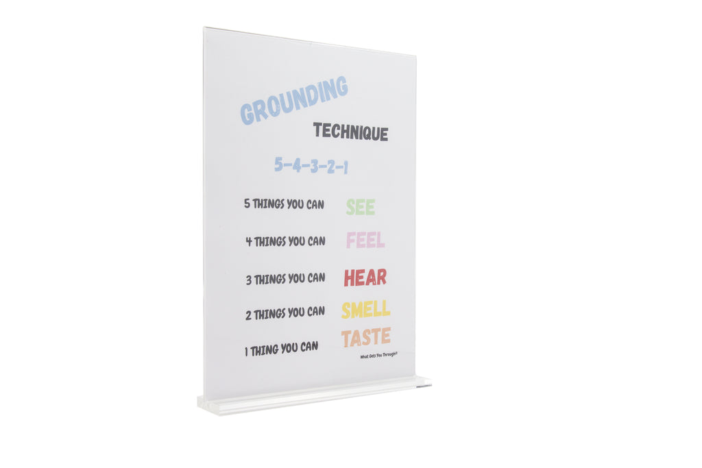 12 Wellbeing A4 Posters Bundle with Individual Stand