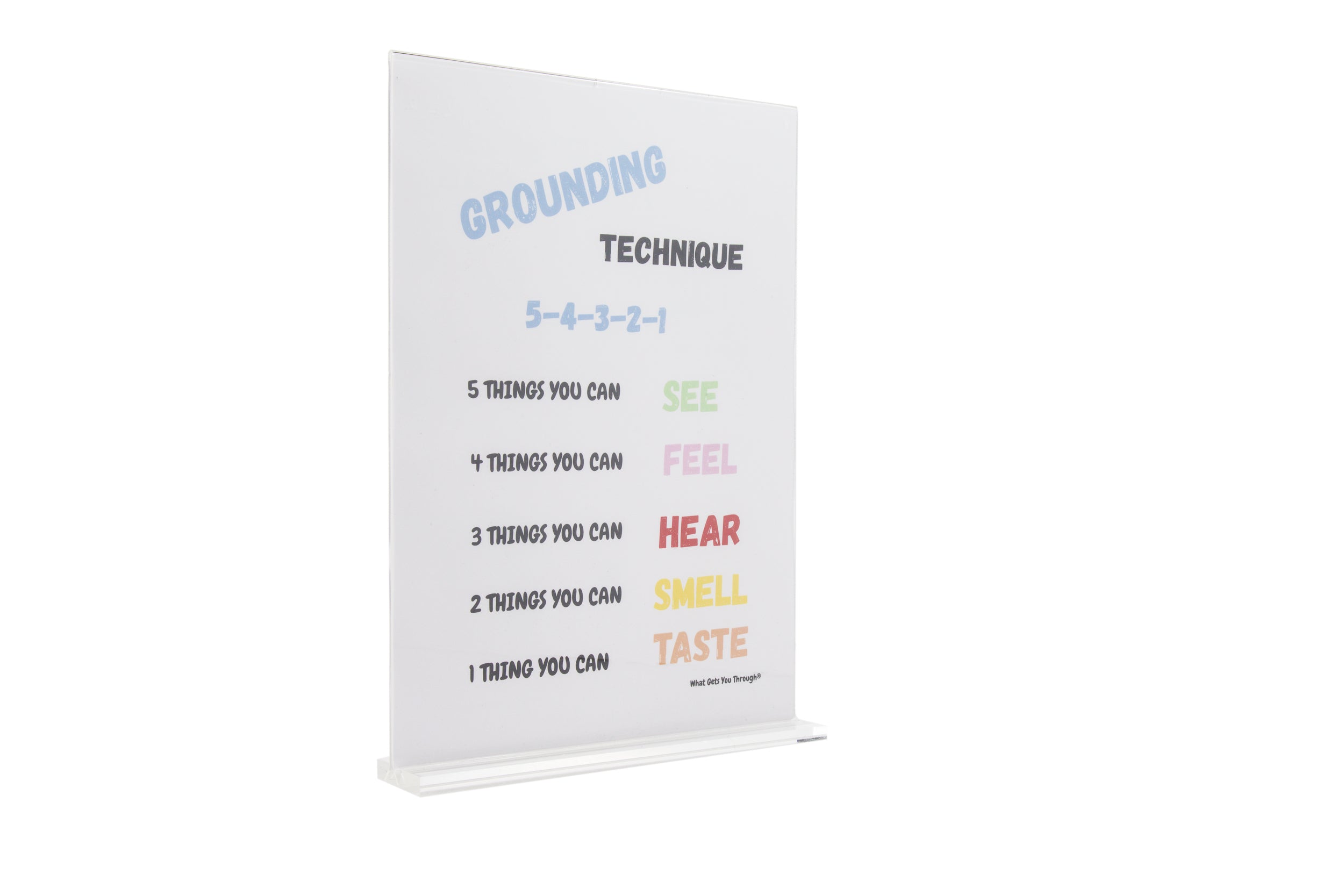 12 Wellbeing A4 Posters Bundle with Individual Stand